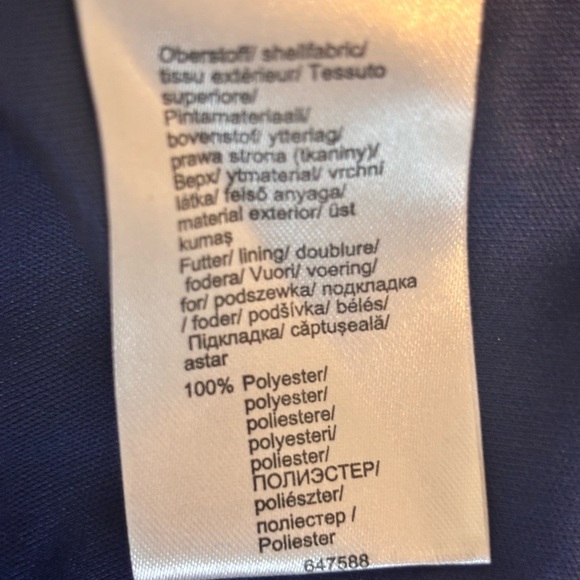 VENUS Elegant Navy Blue Dress - Picture 5 of 7